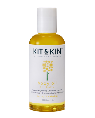 Kit and Kin, organiczny olejek łagodzący dla maluszka, 100 ml