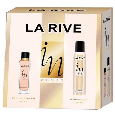 La Rive for Woman, In Woman, woda perfumowana, 90 ml + deo, 150 ml