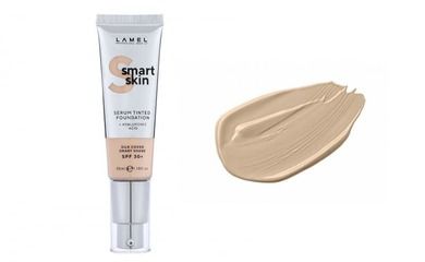 Lamel, Smart Skin Serum Tinted Foundation, podkład nawilżający z kwasem hialuronowym, nr 403 ivory, 35 ml