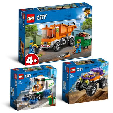 LEGO City, Mega Pack 3w1, 66686