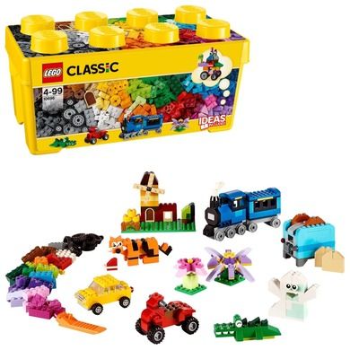 LEGO Classic, Kreatywne klocki LEGO, średnie pudełko, 10696