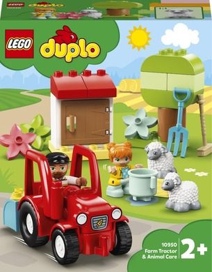 LEGO DUPLO, Traktor i zwierzęta gospodarskie, 10950
