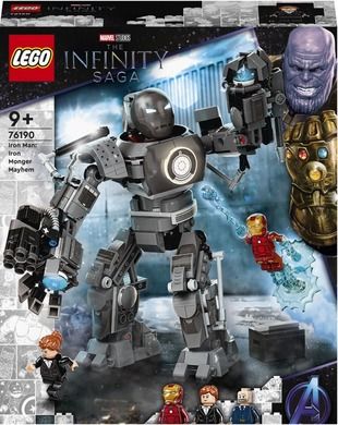 LEGO Marvel, Iron Man: zadyma z Iron Mongerem, 76190