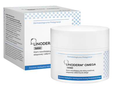 Linoderm, Omega, krem lekki, 50 ml