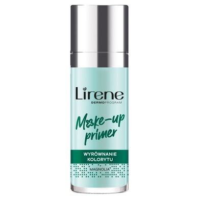 Lirene, Make-Up Primer, baza pod makijaż wyrównująca koloryt, Magnolia, 30 ml