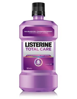 Listerine, Total Care, płyn do płukania jamy ustnej, 500 ml