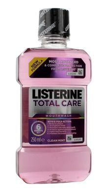 Listerine, Total Care, płyn do płukania jamy ustnej 6w1, 250 ml