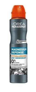 L'Oreal, Men Expert, dezodorant spray, Magnesium Defence, 150 ml