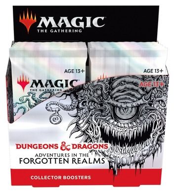 Magic The Gathering: Adventures in the Forgotten Realms, Collector Boosters Box, 12 szt., gra karciana