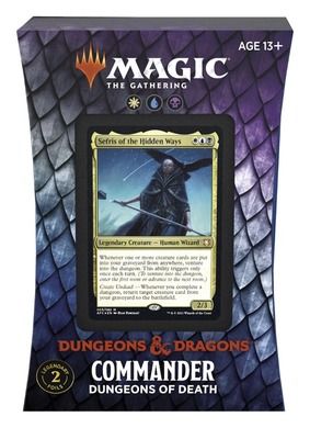Magic The Gathering: Adventures in the Forgotten Realms, Commander Deck - Dungeons of Death, gra karciana