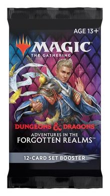 Magic The Gathering: Adventures in the Forgotten Realms, Set Booster, 1 szt., gra karciana