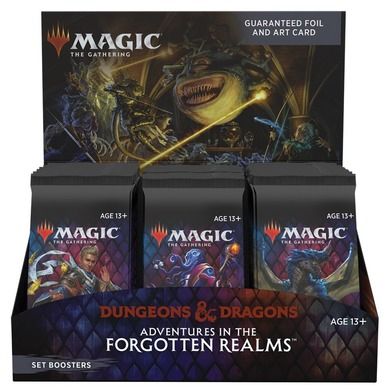 Magic The Gathering: Adventures in the Forgotten Realms, Set Boosters Box, 30 szt., gra karciana