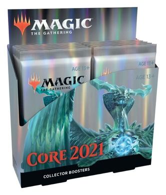 Magic The Gathering: Core Set 2021, Collector Booster Box, gra karciana