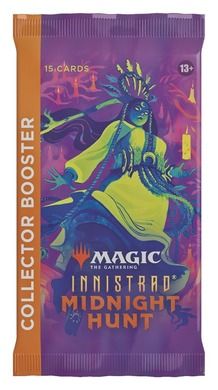 Magic The Gathering: Innistrad - Midnight Hunt, Collector Booster, gra karciana