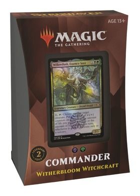 Magic The Gathering: Strixhaven, Commander Deck - Witherbloom Witchcraft, gra karciana