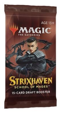 Magic The Gathering: Strixhaven, Draft Booster, gra karciana