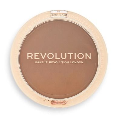 Makeup revolution, Ultra Cream Bronzer, puder brązujący do twarzy, light, 15g