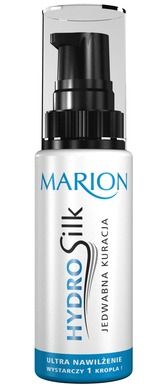 Marion, Hydro Silk, jedwabna kuracja do włosów suchych i matowych, 50 ml