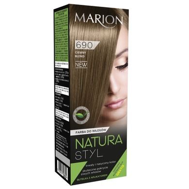 Marion, Natura Styl, farba do włosów, nr 690 ciemny blond
