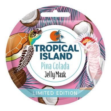 Marion, Tropical Island Jelly Mask, maseczka żelowa do twarzy, Pina Colada, 10g