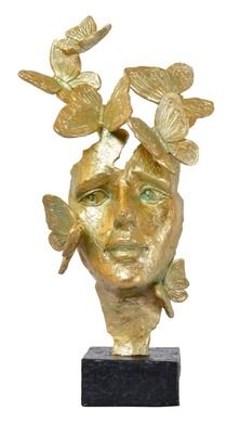 Maska z motylami, 20-12,5-39 cm