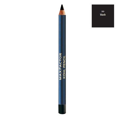 Max Factor, Kohl Pencil, Konturówka do oczu, nr 020 Black, 4 g