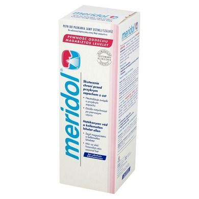 Meridol, Pewność Oddechu, płyn do płukania ust, 400 ml