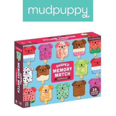 Mudpuppy, Memory, Pieskolody, 24 elementy, gra pamięciowa
