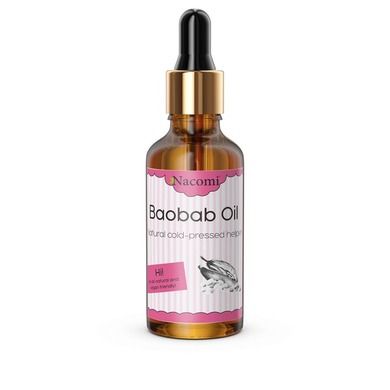 Nacomi, Baobab Oil, olej z baobabu z pipetą, 50 ml