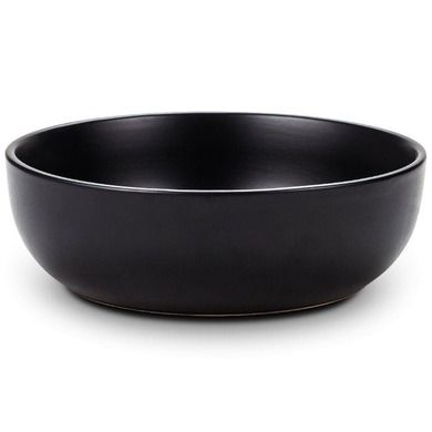 Nava, miska ceramiczna, Soho, czarna, 19 cm, 1l