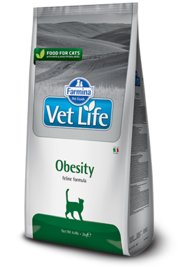 N&D Vet Life, Obesity, karma dla kotów otyłych, 2 kg