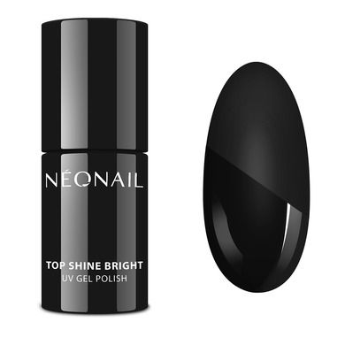 NeoNail, UV Gel Polish Top Shine Bright nabłyszczający top hybrydowy, 7.2 ml