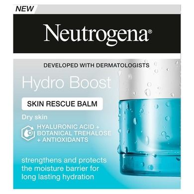 Neutrogena, Hydro Boost, balsam regenerujący do skóry suchej, 50 ml