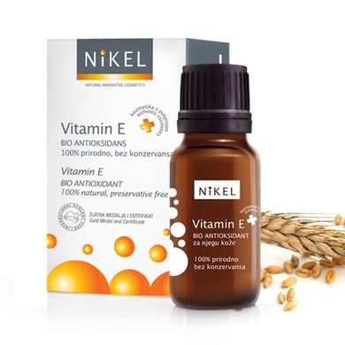 Nikel, Witaminowe serum 100% naturalne z witaminą E, 10 ml