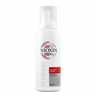 NIOXIN, 3D Expert Color Lock Treatment, zabezpieczająca i zagęszczająca kuracja w piance do stosowania po koloryzacji, 150 ml
