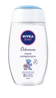 Nivea Baby, Ochronna Oliwka pielęgnacyjna, 200 ml