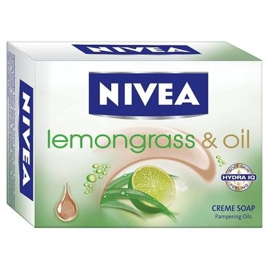 Nivea, Lemongrass+Oil, mydło, kostka, 100g