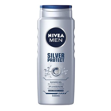 Nivea Men, Silver Protect, żel pod prysznic, 500 ml