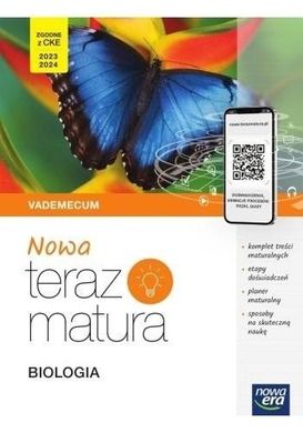 Nowa Teraz Matura. Biologia. Vademecum. Zakres Rozszerzony - Smyk.com