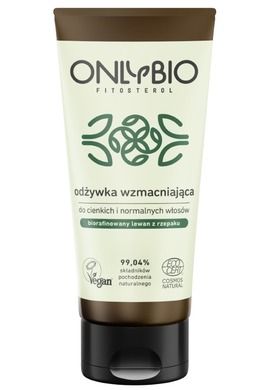 OnlyBio, Fitosterol, odżywka wzmacniająca do włosów cienkich i normalnych, 200 ml