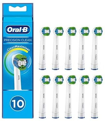 Oral-B, końcówki do szczoteczki elektrycznej Precision Clean, EB20-10 Clean Maximiser, 10 szt.