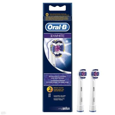 Oral-B, ProBright Pro White 3D, EB18, końcówki do szczoteczki elektrycznej, 2 szt.