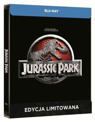 Park Jurajski 1. Steelbook 2018. Blu-Ray