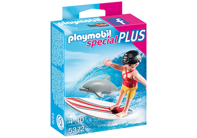 Playmobil, Special Plus, Dziewczynka Serfująca Z Delfinem, 5372 - Smyk.com