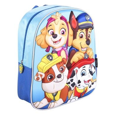 Psi Patrol, plecak 3D dla przedszkolaka, niebieski