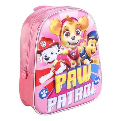 Psi Patrol, plecak 3D dla przedszkolaka, różowy