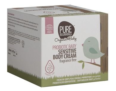 Pure Beginnings, Organic Baby, probiotyczny krem do skóry wrażliwej, 250 ml