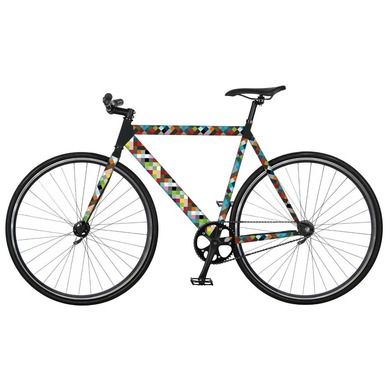 Remember, kolorowe naklejki na rower, Random, 300 cm