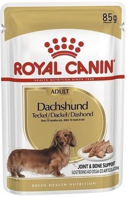 Royal Canin, Dachshund Jamnik, Adult, saszetka, karma dla dorosłych psów rasy Jamnik, 85g