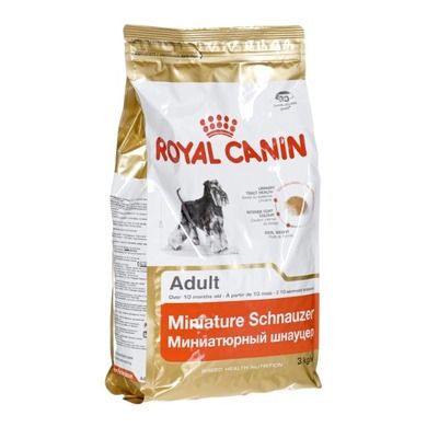 Royal Canin, Miniature Schnauzer Adult, karma dla psa, 3 kg